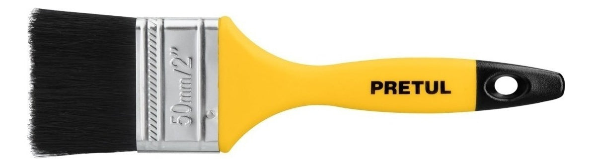 Pincel Mango Plástico 2'' 50mm Pretul