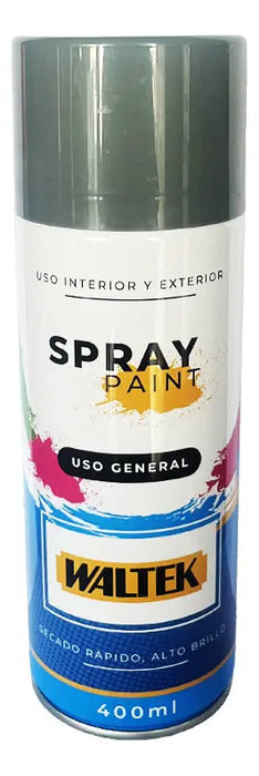 Pintura Spray 400ml/230g Normal-gris Claro Waltek