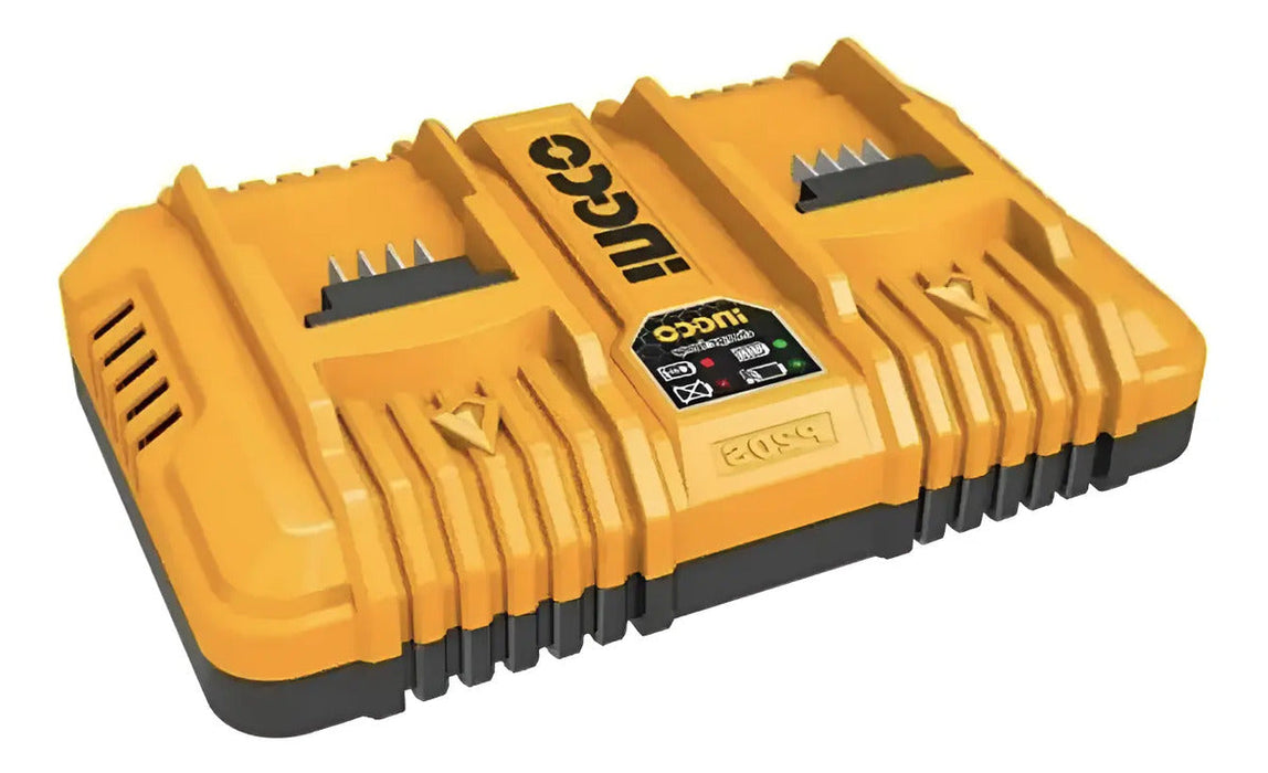 Cargador Doble 4amp Ingco Carga Rápida 20v