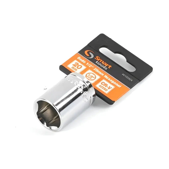 Dado Corto 1/2'' Hexagonal 20mm