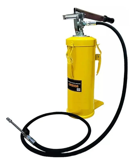 Grasera Manual Ferton 8 Litros Acero Inoxidable Con Manguera 2m Alta Presión