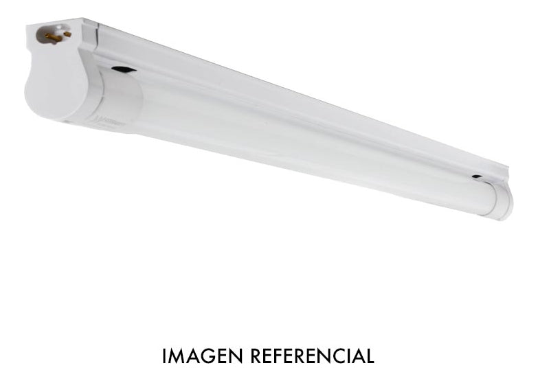 Tubo Luz Led C/canoa T8 9w 90-265v 3000k 0.6m