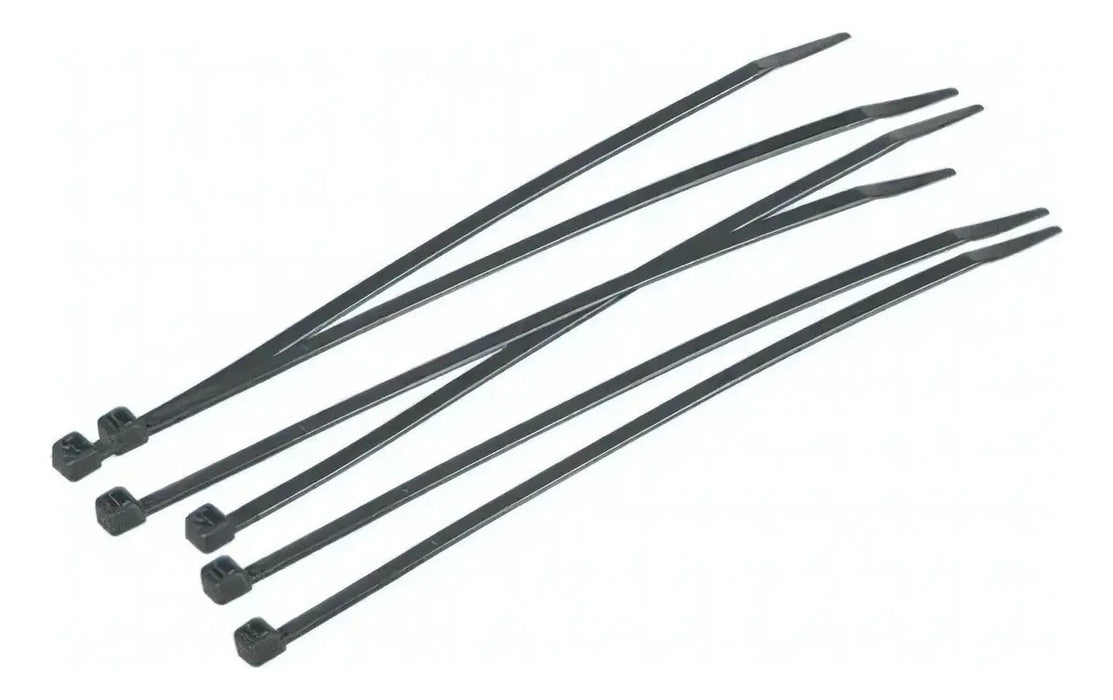 Amarras Plásticas Tactix 100 Piezas 100mm Negras