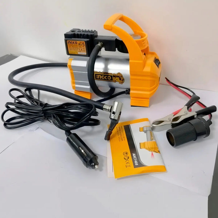 Compresor de Aire Ingco AAC1408 12V 35L 145PSI