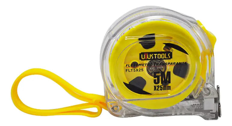 Huincha Medir 5 Mts X 25 Transparente Uyustools