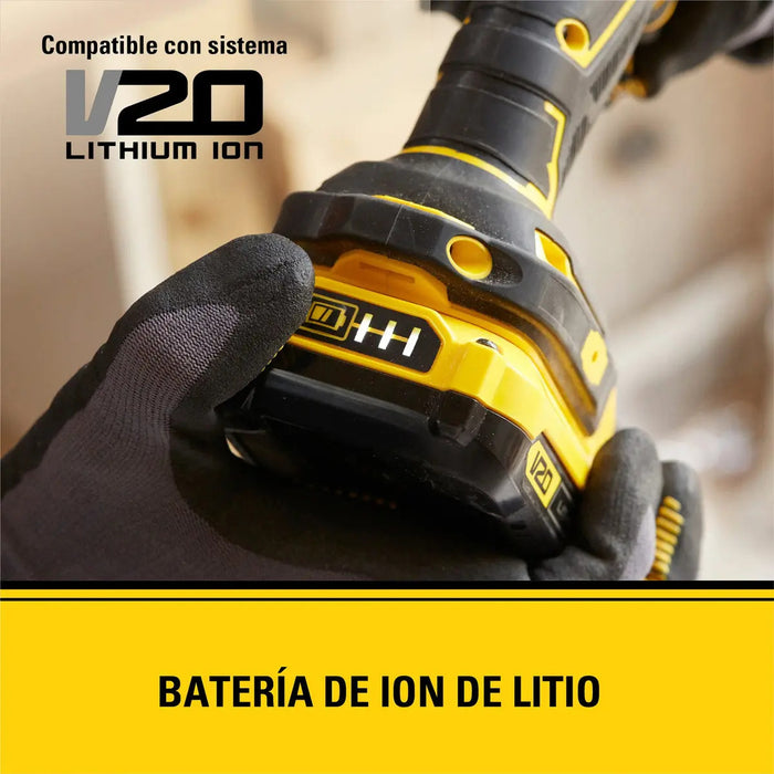 Kit Taladro Atornillador Con 2 Baterías, Cargador y Maleta Stanley