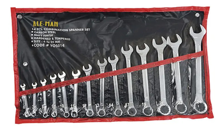 Set 14 Pcs Llave Combinada (6-24mm)