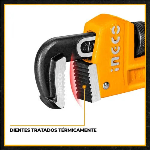 Llave Stilson 10" Hierro Uso Industrial Ingco