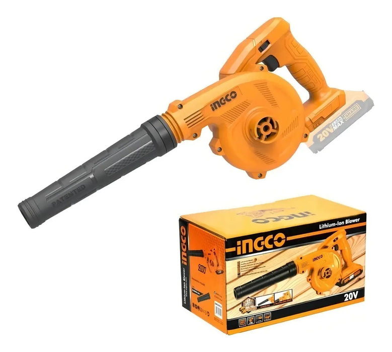 Soplador/aspirador Inalámbrico S/batería, S/ Cargador Ingco Naranja