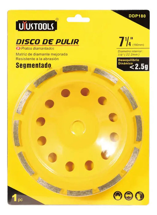 Disco Diamantado Pulir 7'' Uyustools