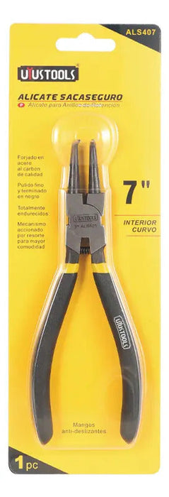 Alicate Sacaseguro 7'' Interior Curvo