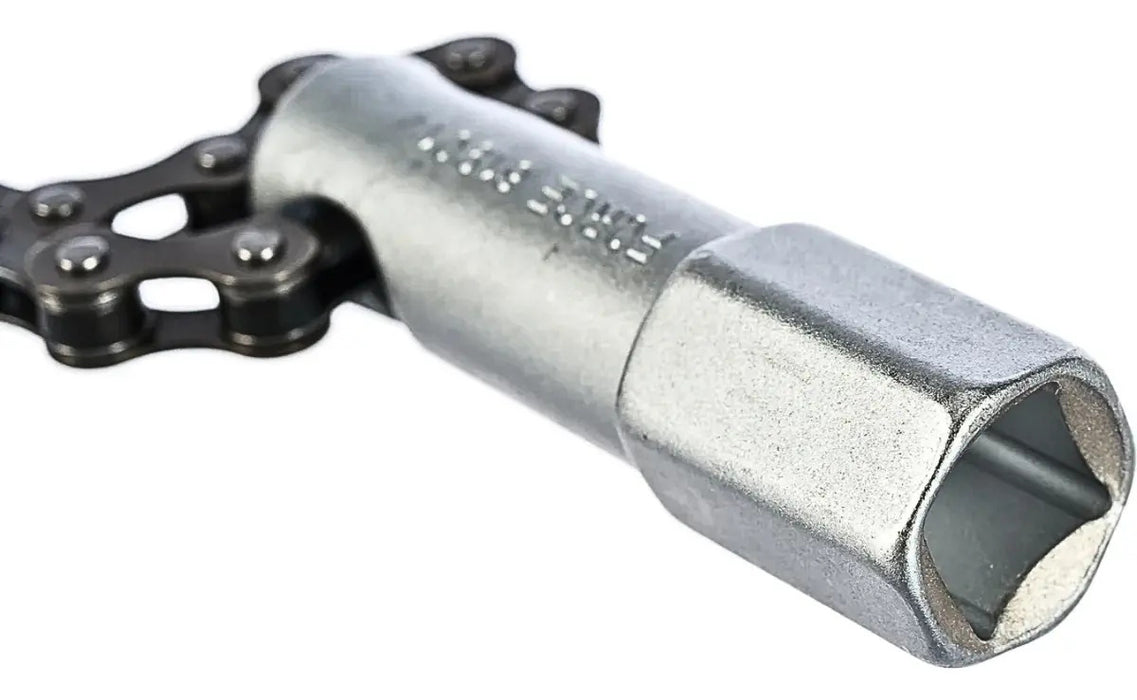 Llave Cadena Para Filtro De Aceite 61901 Force Hasta 120mm