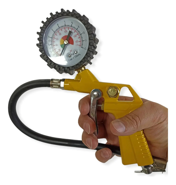 Infla Llantas con Manómetro PSR01U
