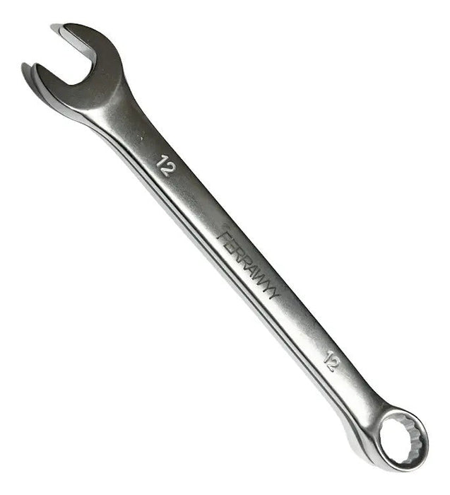 Llave Combinada 12mm Cr-v Satin Ferrawyy