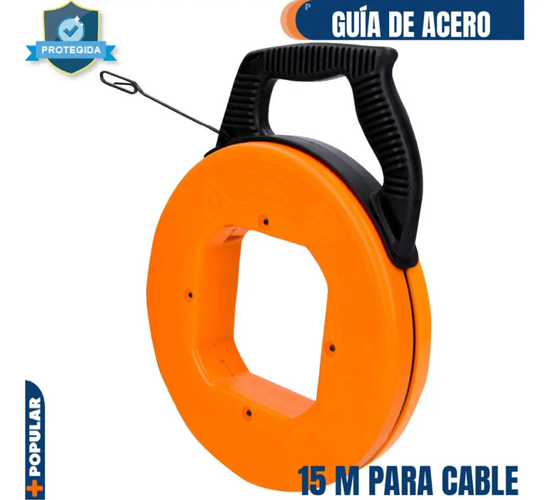 Guía Para Cable 15 Mts Acero Sk5