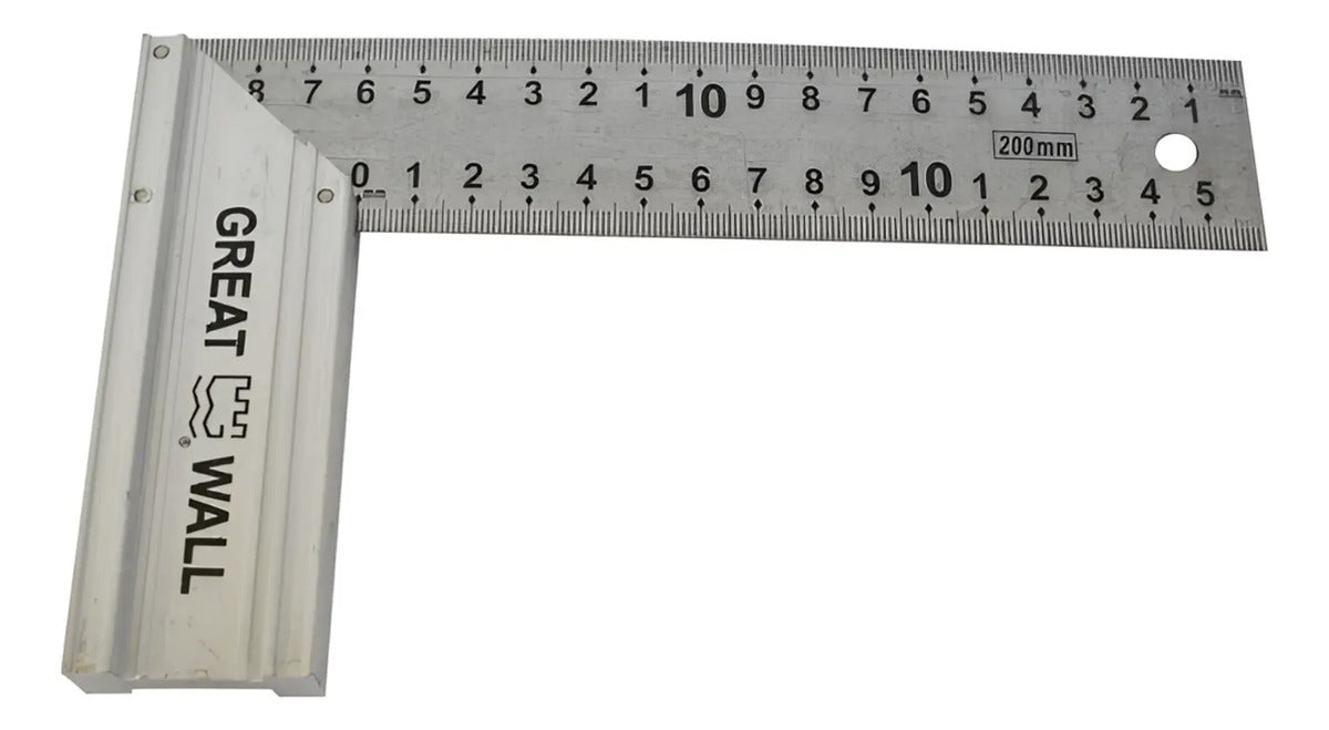 Escuadra Carpintero 8"