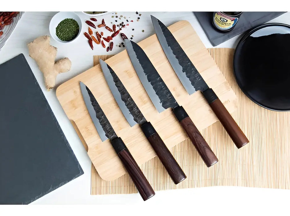 Cuchillo Cocinero 3 Claveles Osaka 20 Cms - 8 Marrón Oscuro