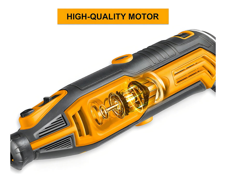 Minitorno Ingco MG13328 130W 10000-35000rpm con 109 Accesorios
