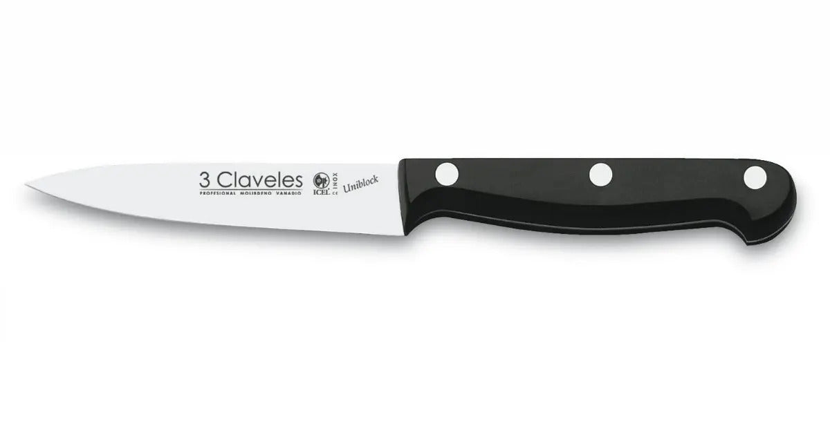 Cuchillo 3 Claveles Uniblock Acero Inox 10cm Verduras