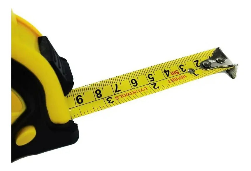 Huincha Cinta De Medir Con Goma 5mts X 25mm Retráctil Profesional
