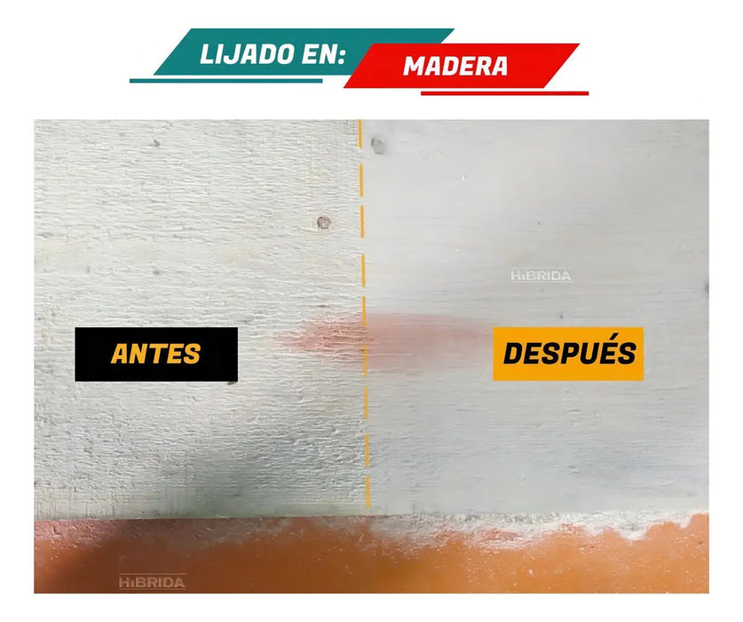 Lijadora Orbital Eléctrica Ingco FS3208 320W Naranja