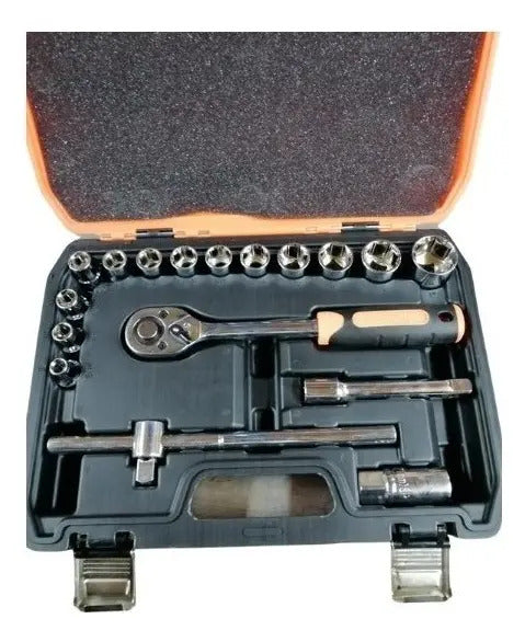 Juego De Dados 1/2 De 8 A 27 Mm. 17 Pzs. Smart