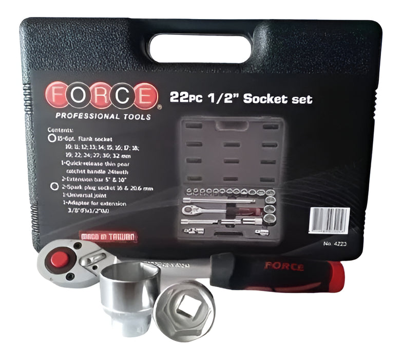 Juego De Dados Hexagonales 1/2'' 10-32mm