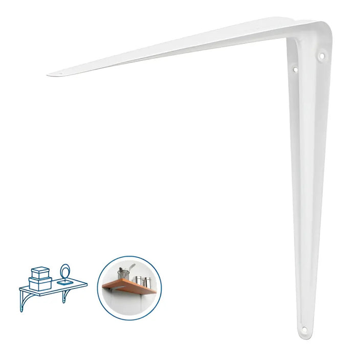 Ménsula Blanca 12'' X 14'' Fiero