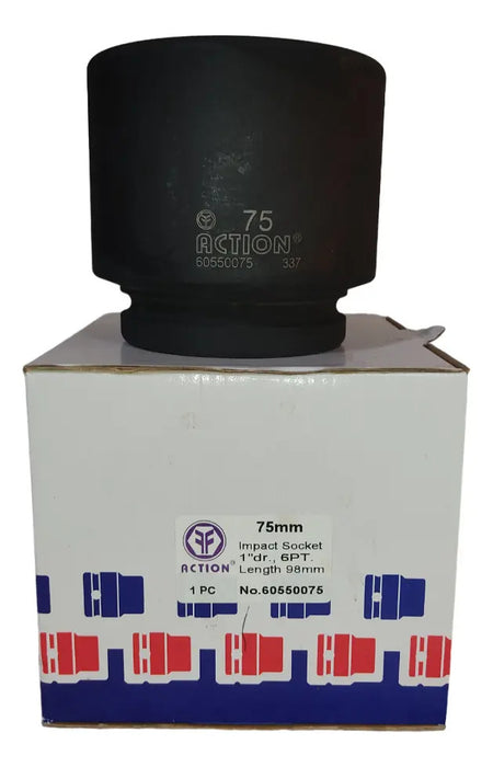 Dado Impacto 1'' De 80mm Force