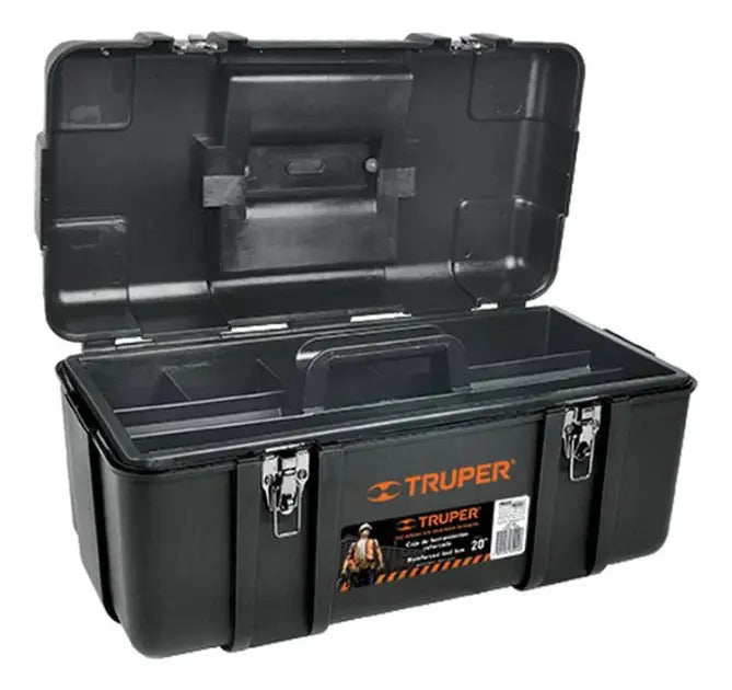 Caja de Herramientas Negra 51x25cm
