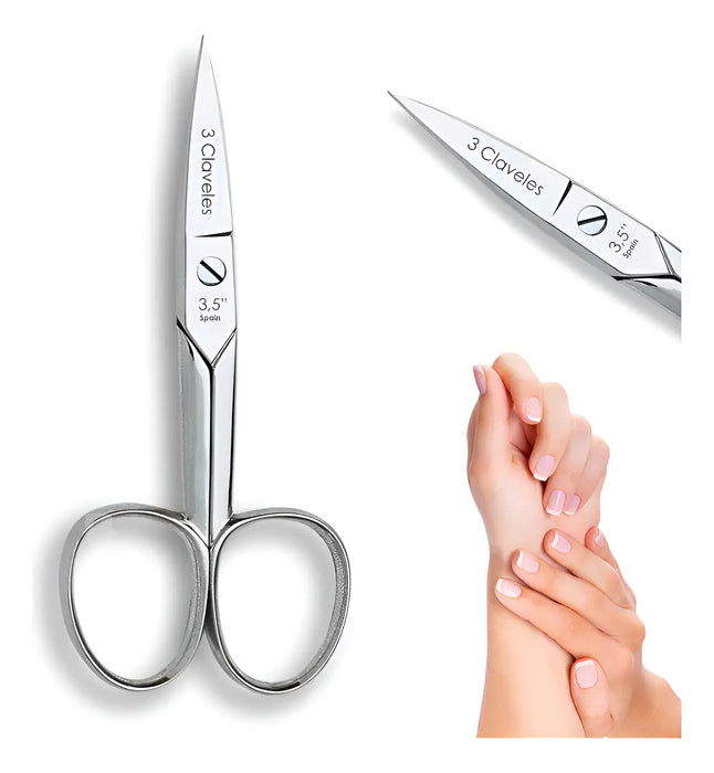 Tijera Recta Para Uñas 9 Cms