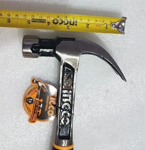 Martillo Carpintero Ingco Metálico 16 Oz