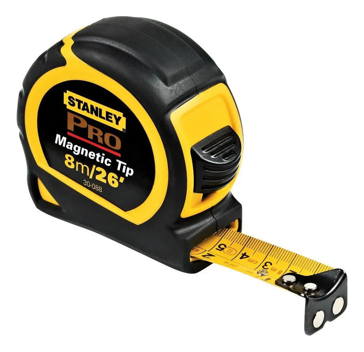 Flexómetro Stanley Pro Magnetic Tip 8m/26'