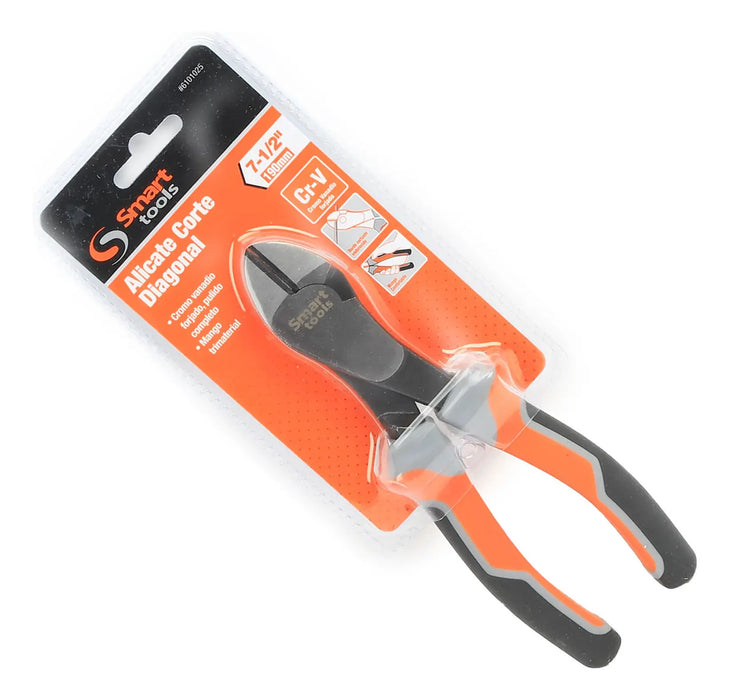 Alicate Corte Diagonal 7.1/2 Pul Cr-v Ergonómico