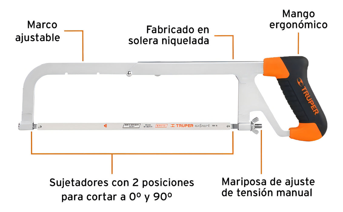 Arco Profesional de Solera para Segueta 12''