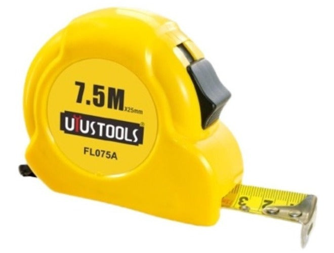 Flexómetro Cinta Métrica 7.5m x 25mm Uyustools