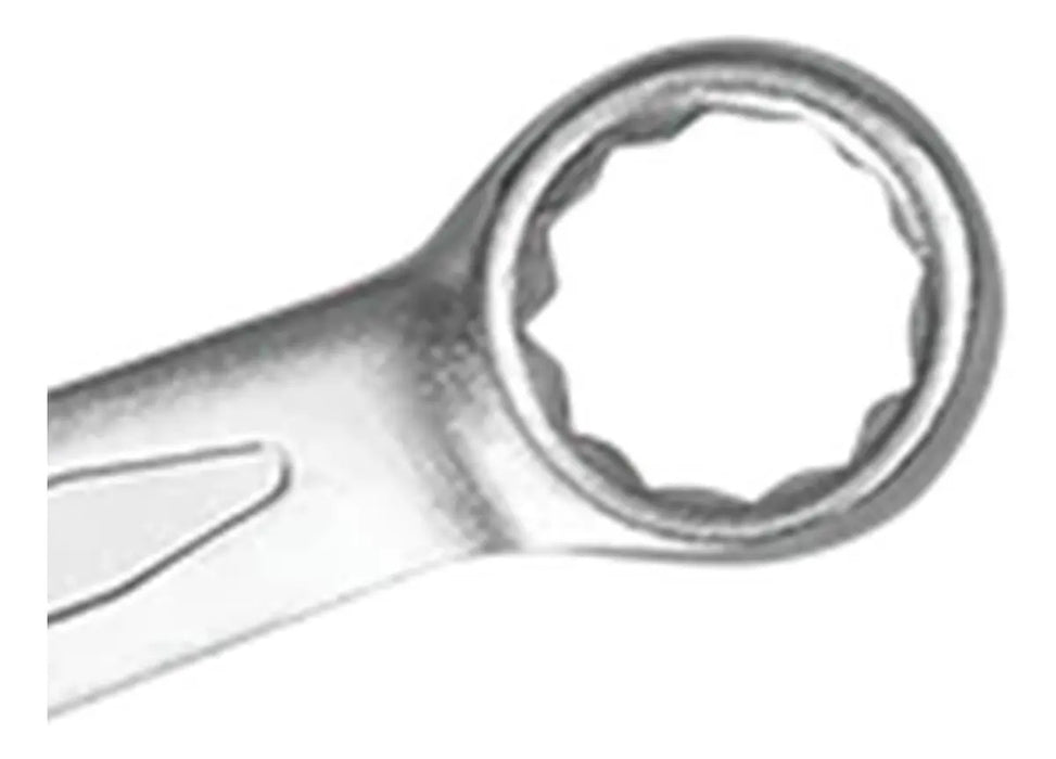 Llave de Extremo Combinada Ingco de Acero Inoxidable de 0.6 Mm Cromado