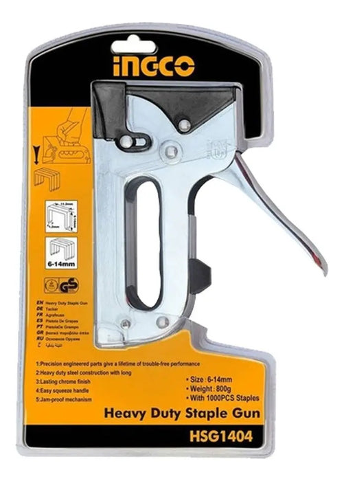 Engrapadora Industrial 6-14mm Ingco Hsg1404