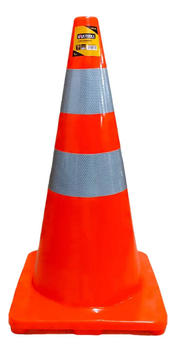 Cono Señalización 70cm Seguridad Uyustools Color Naranja
