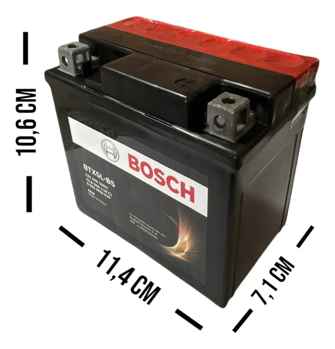 Batería Bosch YT5L-BS 12V 4Ah