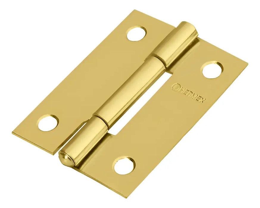 Bisagra Hermex Latonado 3.7 cm X 2''