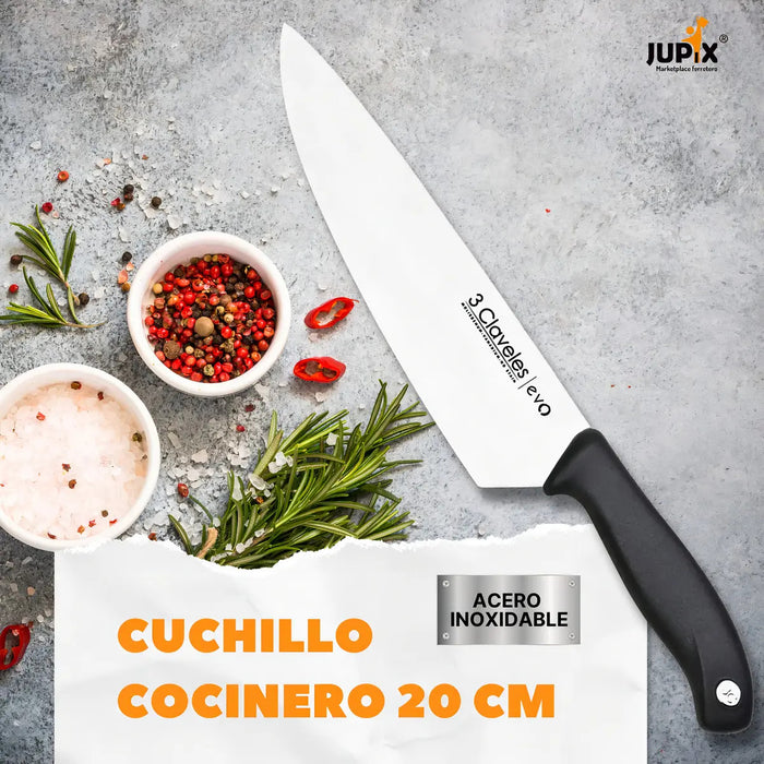 Cuchillo Cocinero Evo 20 Cms 1357