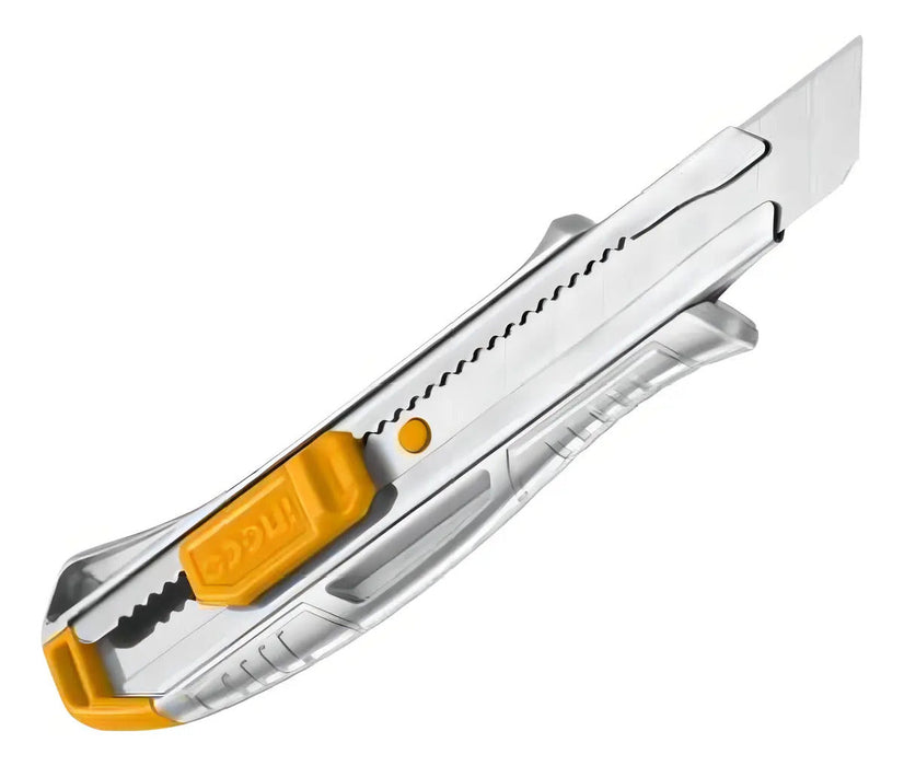 Cuchillo Cartonero Retráctil Ingco Aluminio