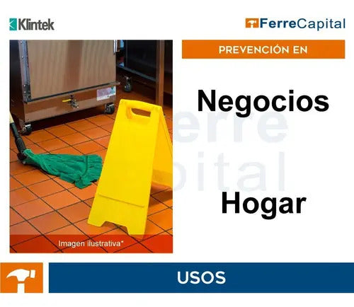 Letrero De Piso Resbaloso 62 Cm Klintek