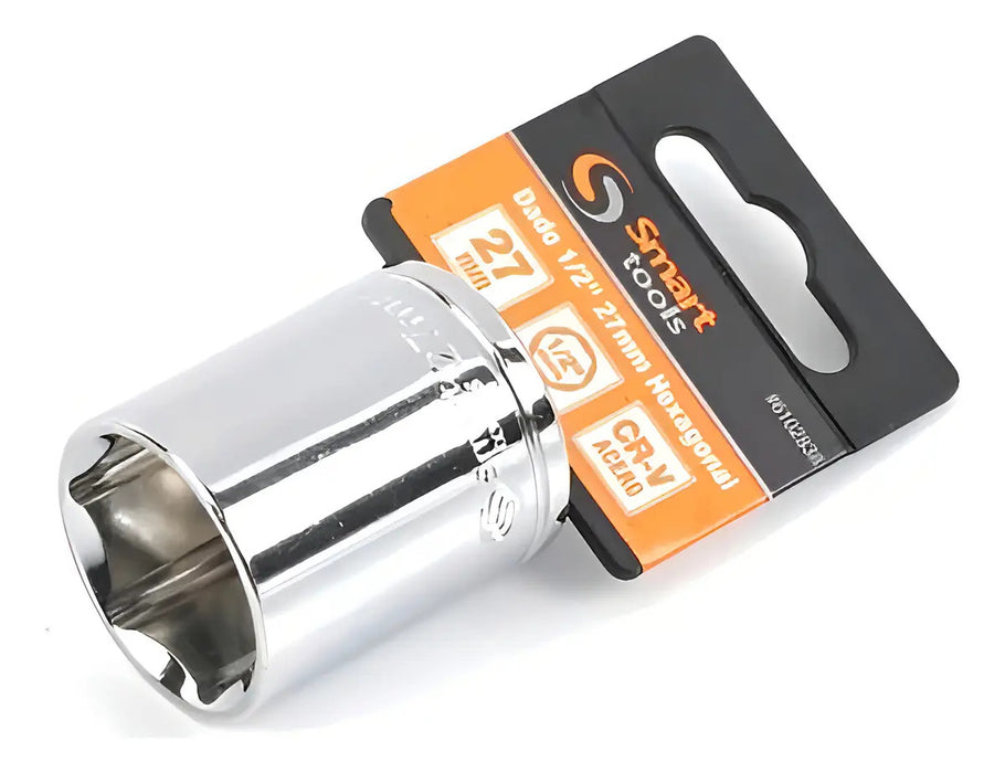 Dado Corto 1/2'' Hexagonal 27mm