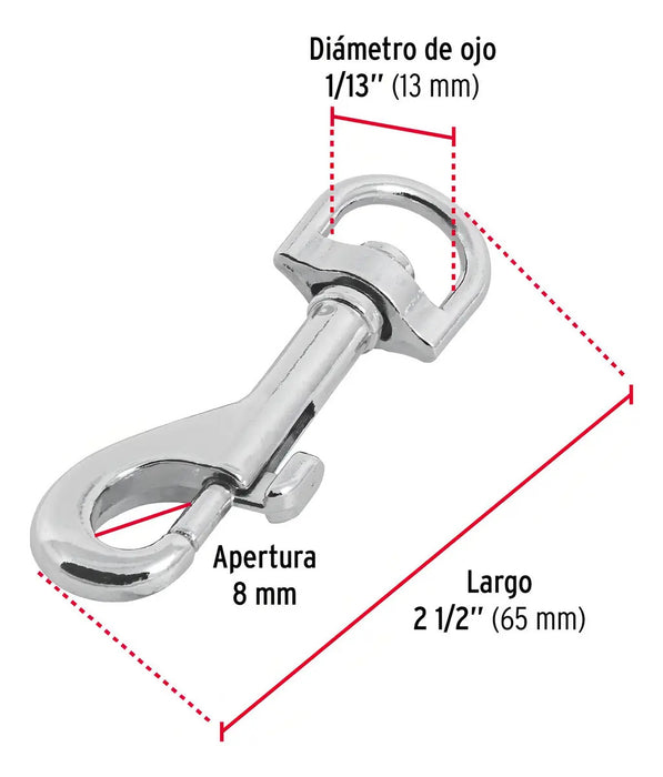 Bandola Destorcedora De Zinc 3' Fiero