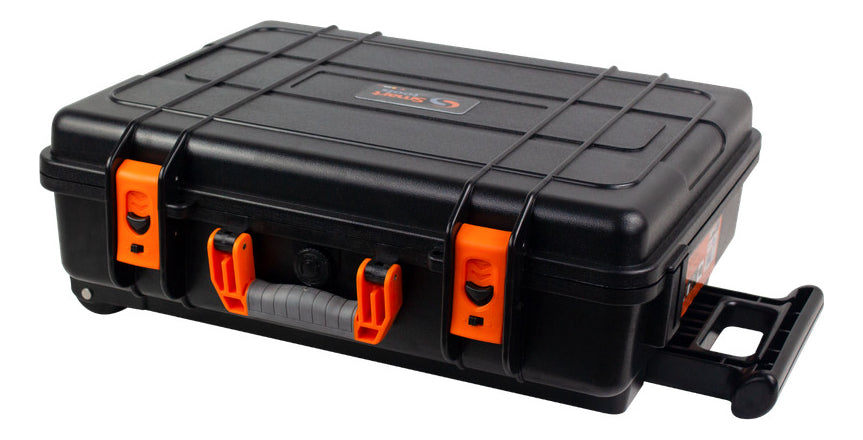 Maleta Herramientas Resina M-smart Tools Ruedas Hermética Negra