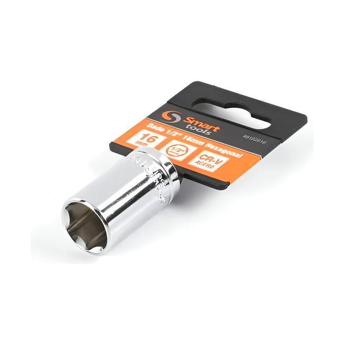 Dado Corto 1/2'' Hexagonal 16mm