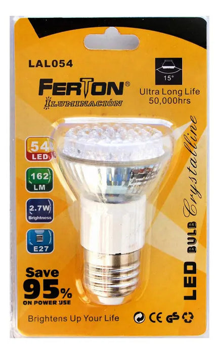 Lámpara E27 54 LED Ferton
