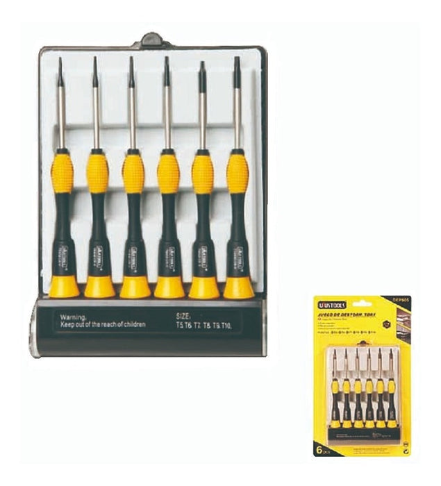 Tornillador Torx 6 Pc